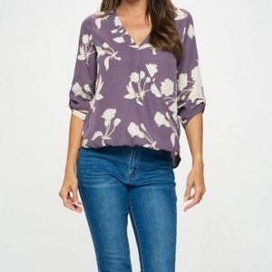 West Kei Purple Blouse - Size Small! Like new